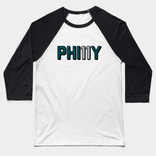 PHI11Y - White Baseball T-Shirt